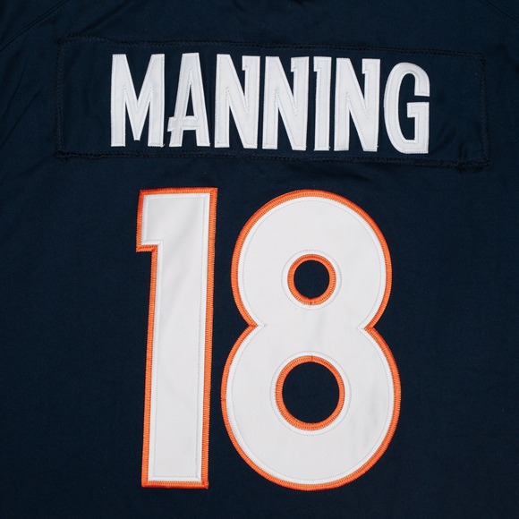 NWT Denver Broncos Peyton Manning 18 OnField Authentic Nike Elite Jersey Size XL - Picture 9 of 10